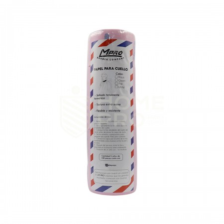 LMPRO PAPEL DE CUELLO ROSADO 5 ROLLO