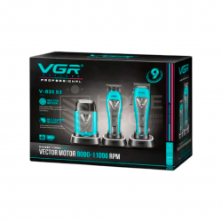 MAQ. VGR V-035 S3 CLIPPER+TRIMMER+SHAVER