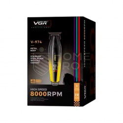 MÁQUINA DE ACABADO PROFESIONAL VGR V-974 TRIMMER DORADA