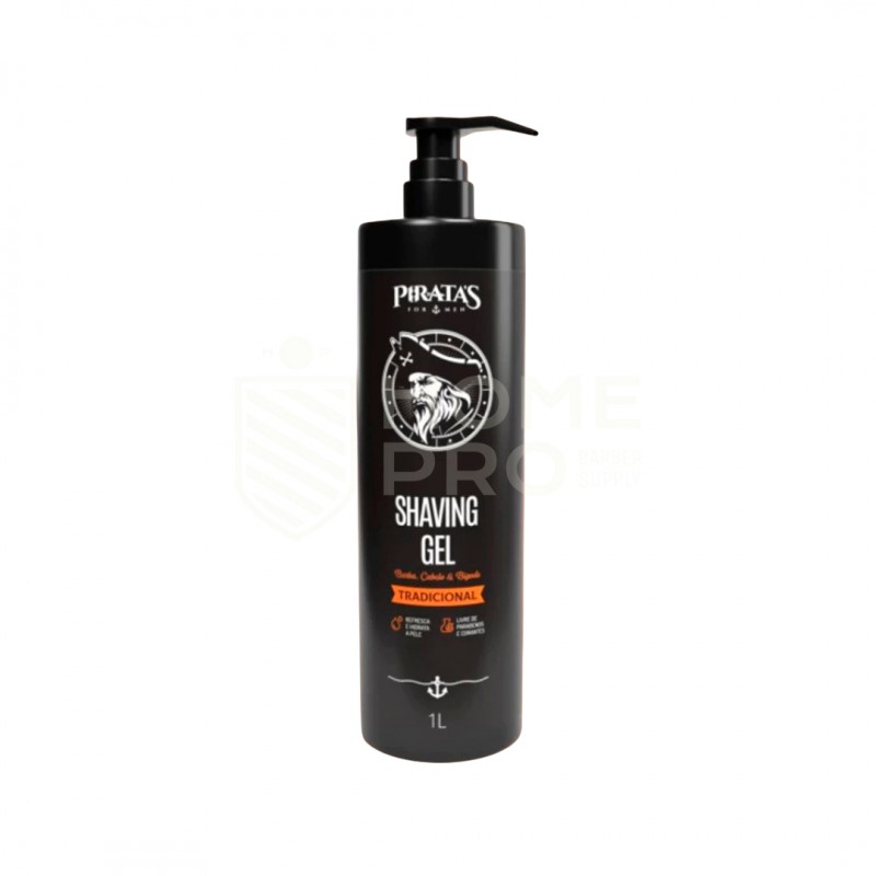 PIRATAS SHAVING GEL *TRADICIONAL* 1L