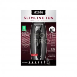Cortador de cabelo Andis SLIMLINE PRO CORDLESS TRIMMER, sem fio, leve e brilhante com ade