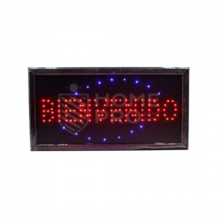 CARTEL LED *BIENVENIDO*
