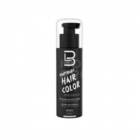 L3VEL HAIR COLOR TEMPORARY BLACK 125ML