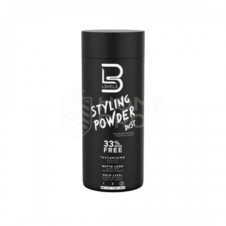 L3VEL STYLING POWDER DUST *NEGRO* 30GR