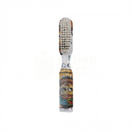 CEPILLITO CON PEINE CERDA BLANCO 3608