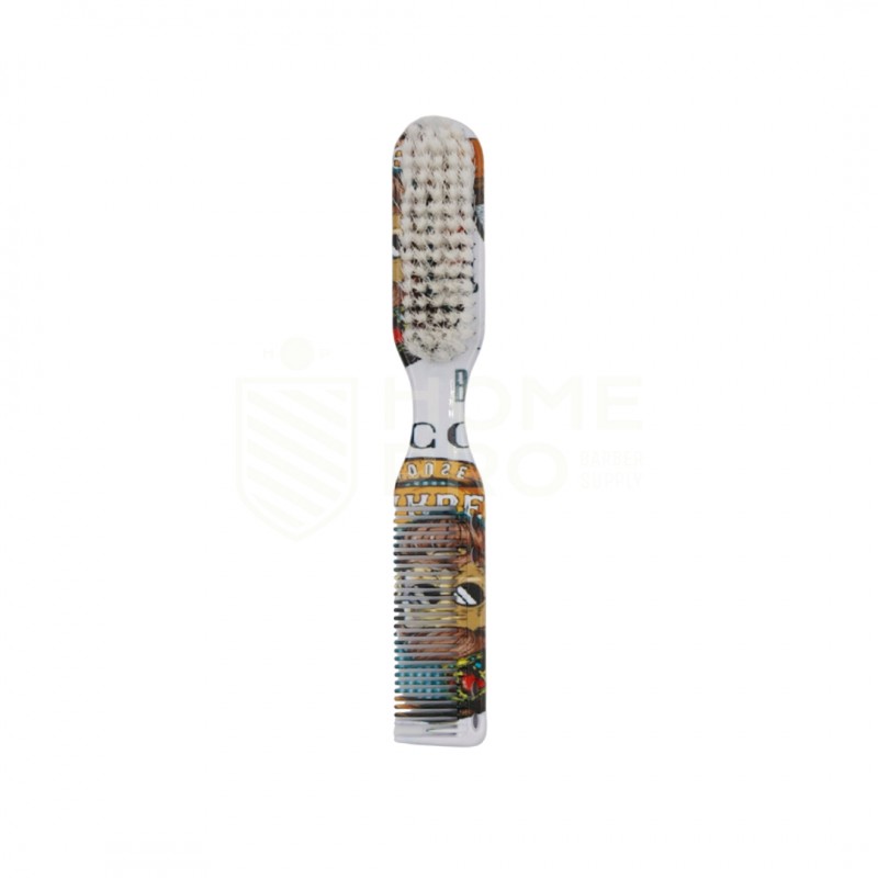 CEPILLO PARA DEGRADADO CON PEINE Y CERDAS BLANCAS 3608