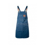 DELANTAL JEAN BARBERO AZUL CÓDIGO 90