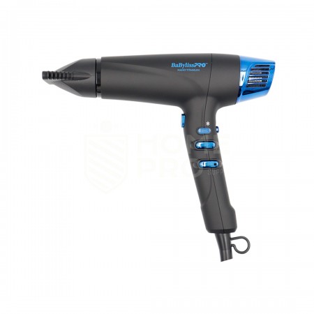 SECADOR DE PELO PROFESIONAL BABYLISS PRO NANO TITANIUM DUAL IONIC BLACK (V110)