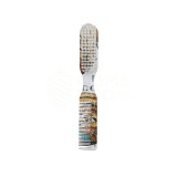 CEPILLO CON PEINE CERDA BLANCA 3610 (DISEÑO ESTAMPADO)