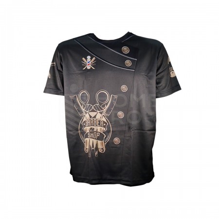 REMERA PROFESIONAL PARA BARBERO CÓD. 230 TALLE X