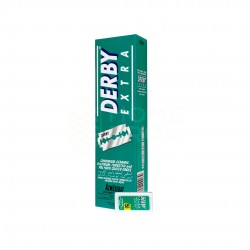 LÂMINAS DE BARBEAR DERBY EXTRA VERDE INTEIRA GRANDE