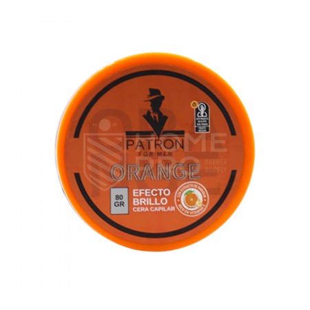 PATRON FOR MEN CERA CAPILAR POMADA ORANGE EFECTO BRILLO 80GR