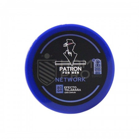 PATRON FOR MEN CERA CAPILAR POMADA NETWORK EFECTO TELARAÑA 80GR