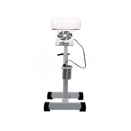 LMPRO LMCB108 EXTRACTOR DE POLVO CON APOYAPIÉS / APOYABRAZOS BLANCO