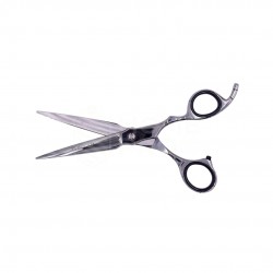 KIT DE TIJERAS PROFESIONALES LMONYX 030 CON ESTUCHE PLATA 6.5"