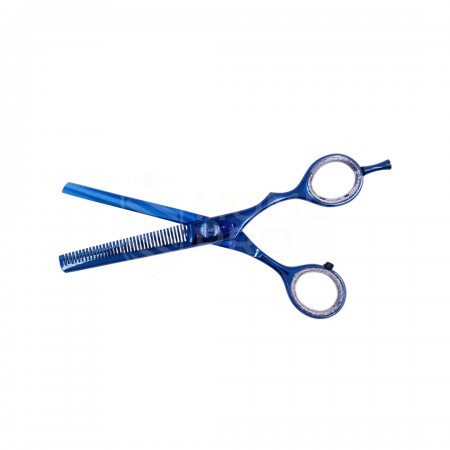 TIJERA DE ENTRESACAR / PULIR LMONYX 024 AZUL 6.5"