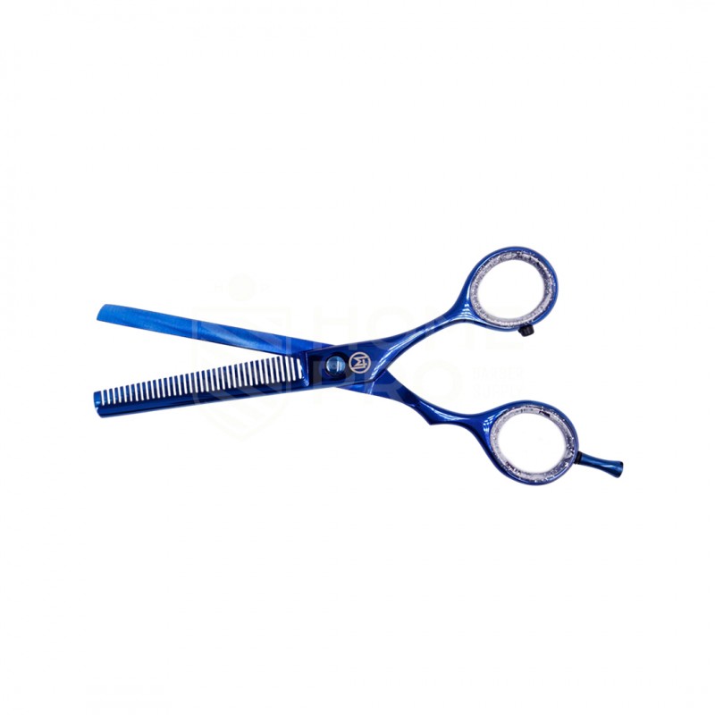 TIJERA DE ENTRESACAR / PULIR LMONYX 020 AZUL 6"