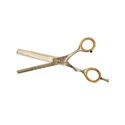 TIJERA DE ENTRESACAR / PULIR LMONYX 016 DORADO 6"
