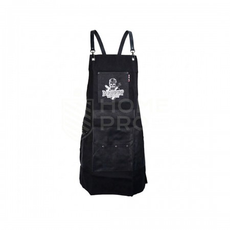DELANTAL JEAN NEGRO BARBER TOP 3711