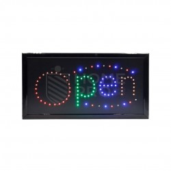 CARTEL LED “OPEN” LUMINOSO
