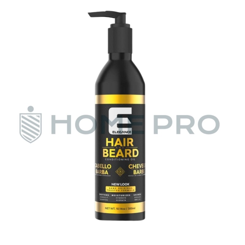 Aceite acondicionador para cabello y barba Elegance Aceite acondicionador para cabello y barba Elegance