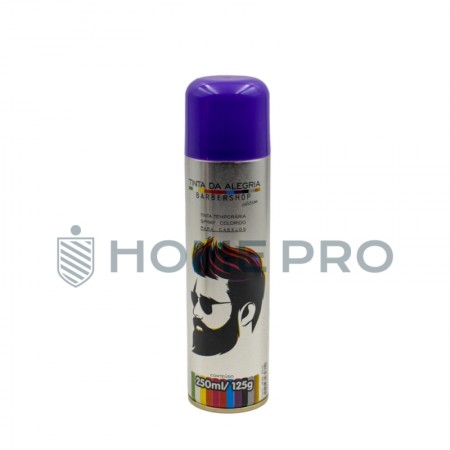 Tinta De Cabelo Spray 250 Ml Temporária Cor Violeta