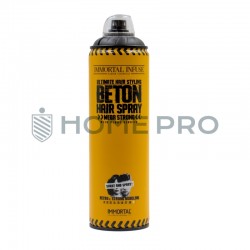SPRAY CAPILAR DE FIXAÇÃO IMMORTAL MEGA STRONG AMARELO