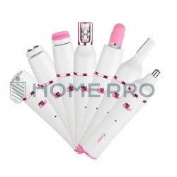 Máquina de barbear feminina elétrica 7 em 1 KM-2189 Kemei