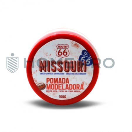Missouri Pomada - Pomada para peinar - Efecto Seco - Route 66 | Viking Brand - 100g