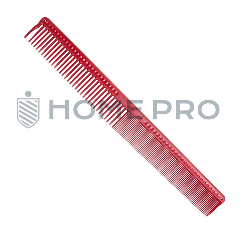 Pente De Corte - Jrl 9,3 Profissional Carbono Anti Estático - Mod J307 - Vermelho