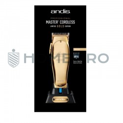 Cortador de cabelo Master Cordless Edição Limitada Gold Clipper