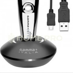 Aparador de cabelo profissional sem fio GAMMA+ Absolute Hitter, tampas coloridas modulares Aparador de cabelo profissional sem fio GAMMA+ Absolute Hitter, tampas coloridas modulares