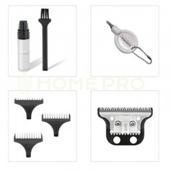 Aparador de cabelo profissional sem fio GAMMA+ Absolute Hitter, tampas coloridas modulares Aparador de cabelo profissional sem fio GAMMA+ Absolute Hitter, tampas coloridas modulares