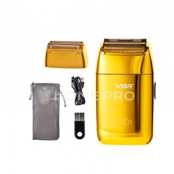 Barbeador elétrico VGR masculino Recarregável Mini V-399