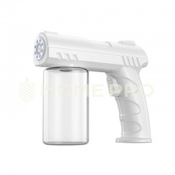 Pistola de Pulverização Portátil com Luz Azul de Vapor USB Recarregável Auto Atomizador Co