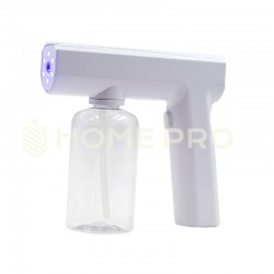 Pistola Pulverizadora Portátil con Luz de Vapor Azul USB Recargable Auto Atomizador Inalám