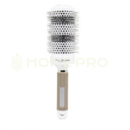 Escova de cabelo redonda Nano Technology-Ceramic+Ionic - 53 - Branco