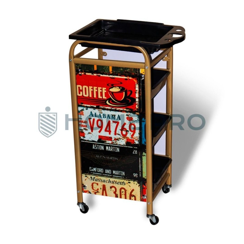 Ayudante de Barbero 5906 Negro Redondo