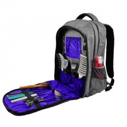 Mochila Profissional para Ferramentas de Barbeiro e Cabeleireiro Mochila Portátil Mini Cab