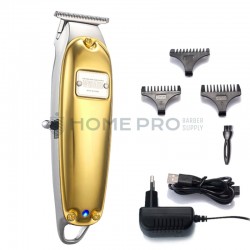 Cortador de cabelo Trimmer Wmark recarregável NG-2021 Dourada