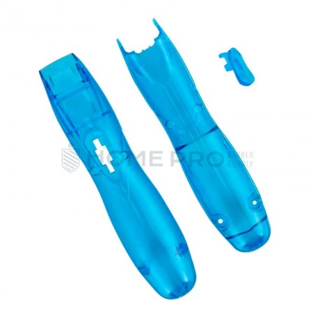 Capa Transparente, Estojo Transparente para Slime Line Pro Li, D8, Azul