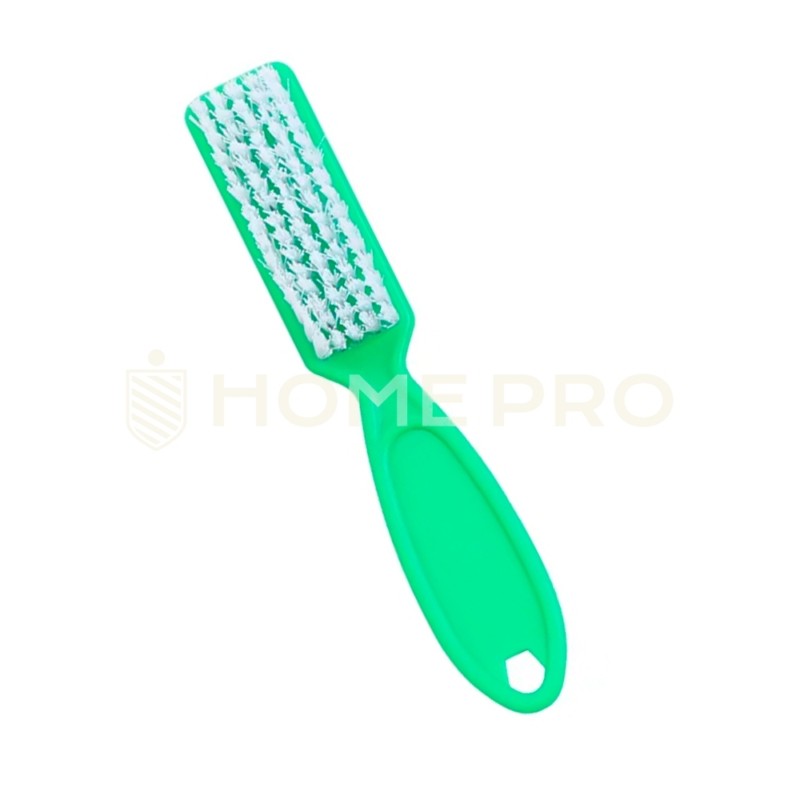 Escova Escovinha De Disfarce Para Degradê Limpeza Barbeiro - Verde Escova Escovinha De Disfarce Para Degradê Limpeza Barbeiro - Verde