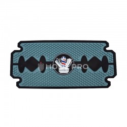 Tapete Antiderrapante Para Bancada De Barbearia Barbeiro 44 x 19 cm/18,11 x 7,48 pol.