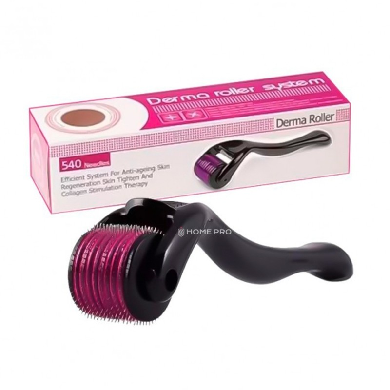 Sistema Derma Roller 0,50 mm para cicatrices de acné en la cara, envejecimiento cutáneo y