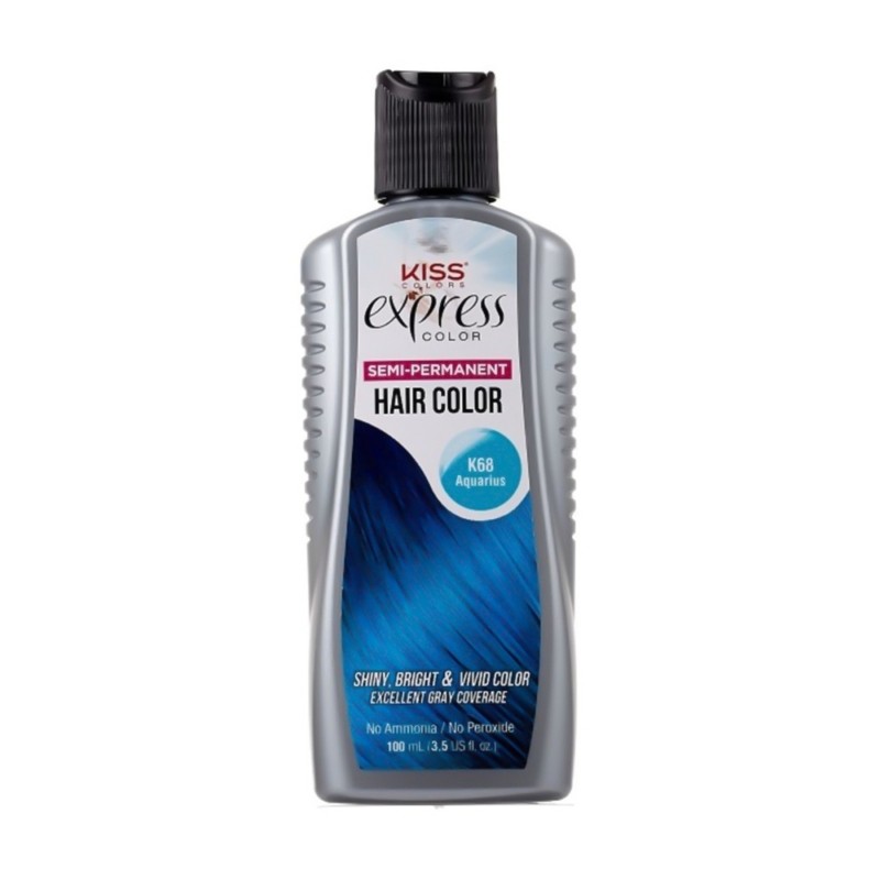 KISS Express Colour K68 Tinte semipermanente Aquarius KISS Express Colour K68 Tinte semipermanente Aquarius