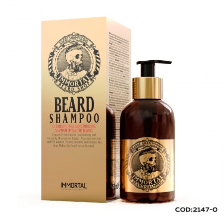 Shampoo para Barba Immortal Beard 250ml