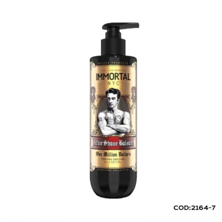 LOCIÓN AFTER SHAVE IMMORTAL ONE MILLION-GOLD