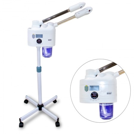 Vaporizador facial HP 2 em 1, de tubo duplo quente e frio com umidificador facial 220V