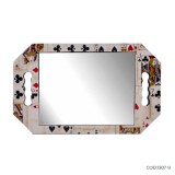 Espejo de peluquería Espejo de mano de peluquero Salón de belleza 40x25cm