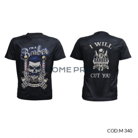 Remera para barbero tamaño m